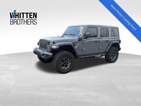 Used 2022 Jeep Wrangler Unlimited Rubicon 4xe AWD/4WD image 1