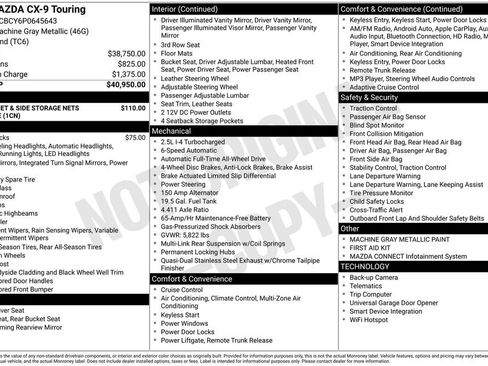 Used 2023 MAZDA CX-9 Touring image 22
