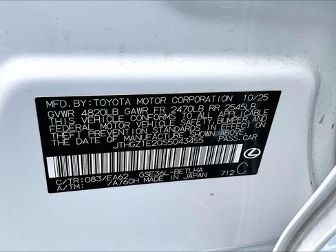 Used 2025 Lexus IS 350 F Sport AWD/4WD image 34