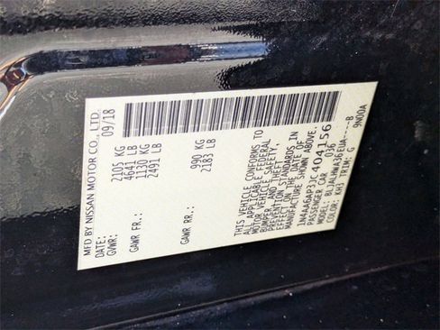 Used 2018 Nissan Maxima Platinum image 33