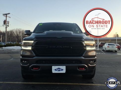 Used 2021 RAM 1500 Laramie w/ Night Edition image 2