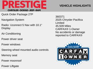 Used 2025 Chrysler Pacifica Limited FWD video 2
