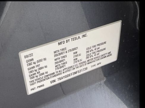 Used 2022 Tesla Model Y Performance AWD/4WD image 45