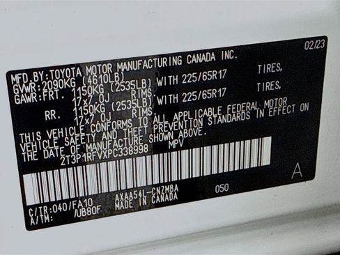 Used 2023 Toyota RAV4 XLE w/ Convenience Package image 41