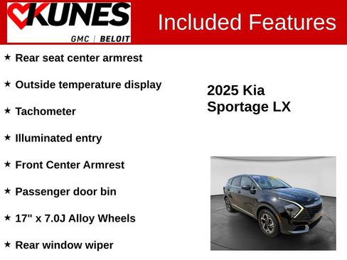 Used 2025 Kia Sportage LX AWD/4WD image 3