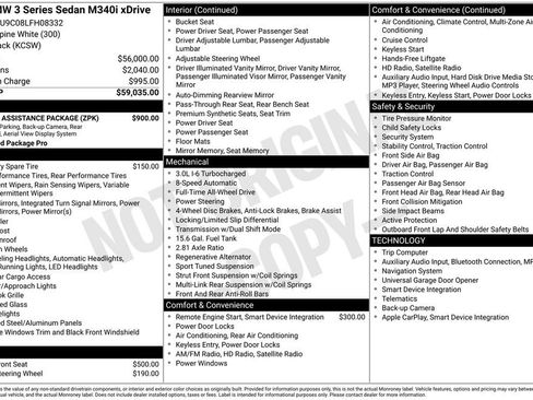 Used 2020 BMW M340i xDrive w/ Parking Assistance Package image 31