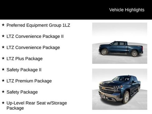 Used 2021 Chevrolet Silverado 1500 LTZ w/ LTZ Premium Package image 3