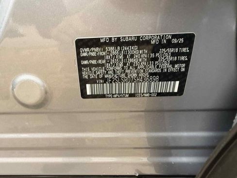 New 2025 Subaru Forester Limited image 29