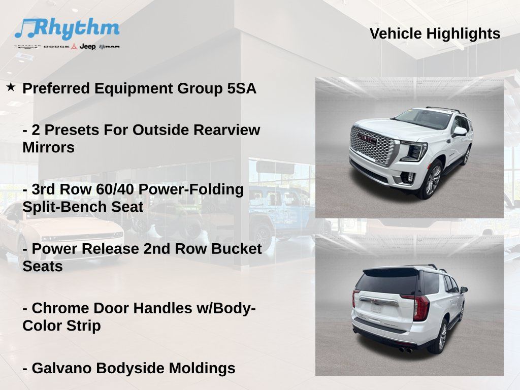 Used 2023 GMC Yukon Denali w/ Advanced Technology Package AWD/4WD image 5