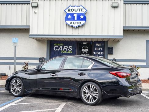 Used 2021 INFINITI Q50 Sensory w/ Cargo Package RWD image 6