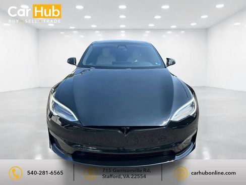 Used 2021 Tesla Model S Plaid AWD/4WD image 2
