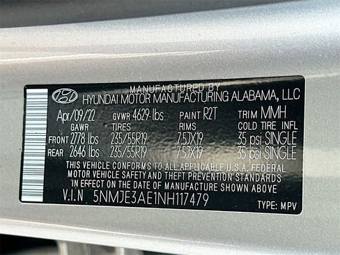 Used 2022 Hyundai Tucson Limited image 33