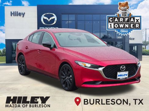 Certified 2025 MAZDA MAZDA3 s FWD image 1