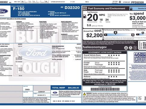 Certified 2023 Ford F150 XLT w/ Equipment Group 302A High image 6