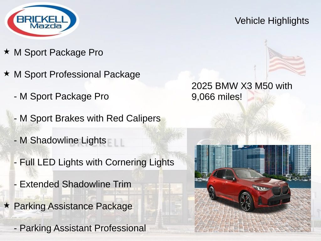 Used 2025 BMW X3 M50 AWD/4WD image 16