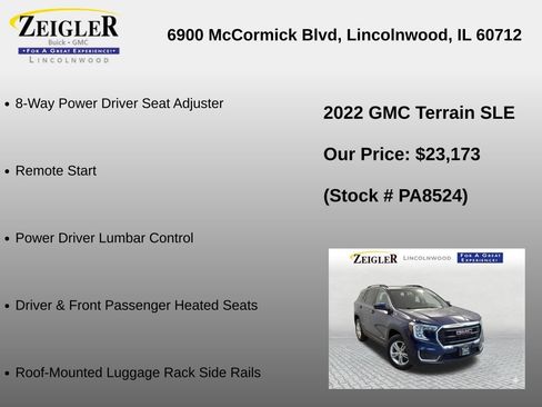 Used 2022 GMC Terrain SLE w/ Driver Convenience Package AWD/4WD image 12