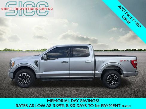 Used 2021 Ford F150 Lariat AWD/4WD image 3