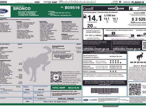 Certified 2023 Ford Bronco Wildtrak image 34