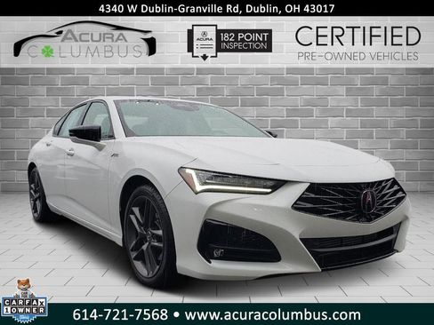 Certified 2025 Acura TLX SH-AWD w/ A-SPEC Pkg image 1