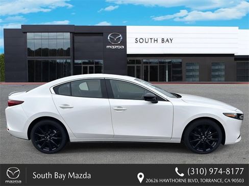 New 2025 MAZDA MAZDA3 2.5 Turbo Sedan w/Premium Plus image 2