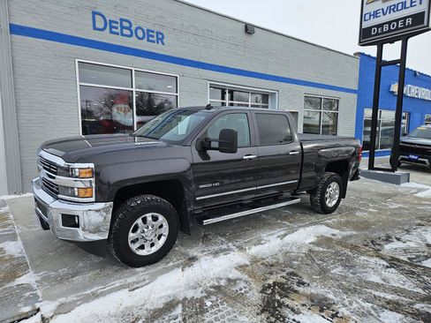 Used 2015 Chevrolet Silverado 3500 LTZ w/ Duramax Plus Package image 1