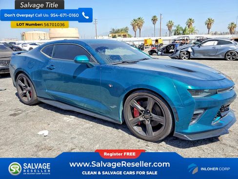 Used 2016 Chevrolet Camaro SS RWD image 5