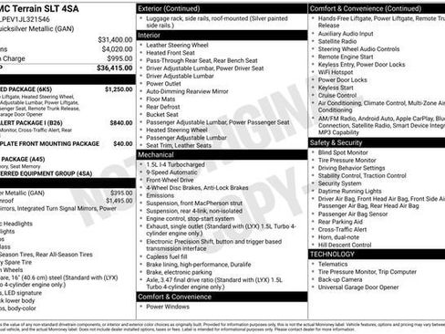 Used 2018 GMC Terrain SLT w/ Preferred Package image 32