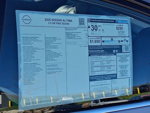 New 2026 Nissan Altima 2.5 SR FWD image 11