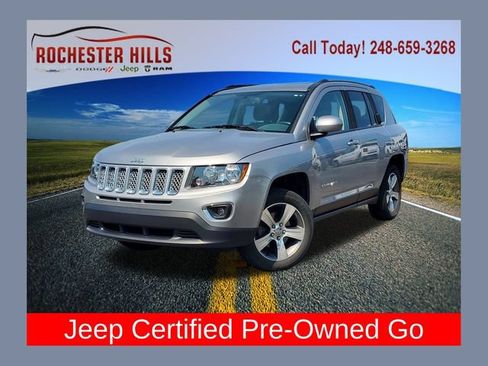 Certified 2017 Jeep Compass High Altitude AWD/4WD image 1