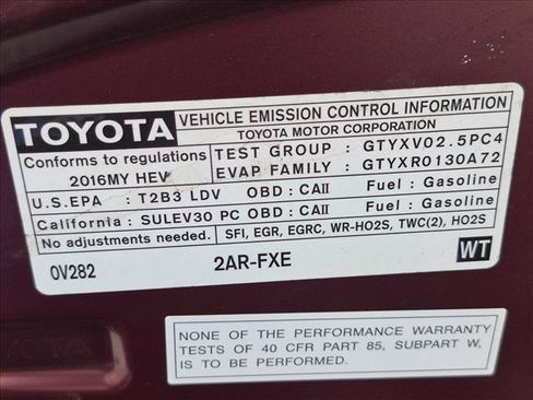 Used 2016 Toyota Avalon Limited w/ Toyota Safety Sense Package FWD image 20
