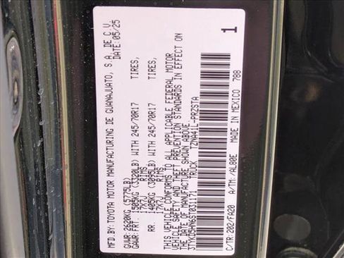 Certified 2025 Toyota Tacoma SR image 25