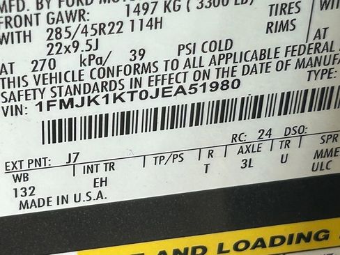 Used 2018 Ford Expedition Max Limited w/ Equipment Group 302A image 47