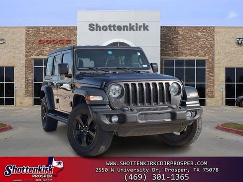 Used 2022 Jeep Wrangler Unlimited Sport image 1