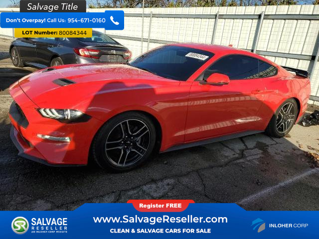 Used 2020 Ford Mustang Premium RWD image 1