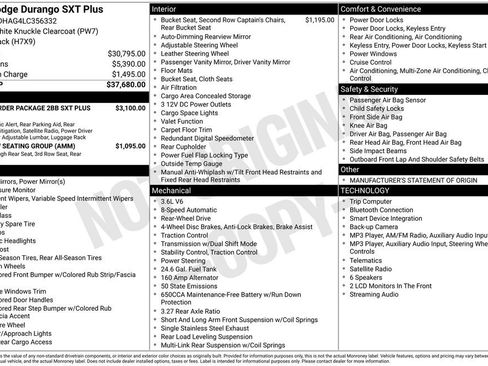 Used 2020 Dodge Durango SXT RWD image 22