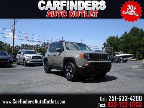 Used 2021 Jeep Renegade Trailhawk w/ Trailer Tow Group AWD/4WD image 1