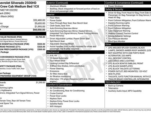 Used 2024 Chevrolet Silverado 2500 Custom w/ Custom Value Package AWD/4WD image 39