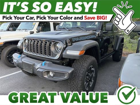 Used 2025 Jeep Wrangler Unlimited Rubicon 4xe w/ Safety Group AWD/4WD image 1