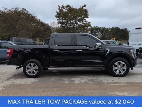 Certified 2022 Ford F150 Platinum w/ Equipment Group 701A High image 4