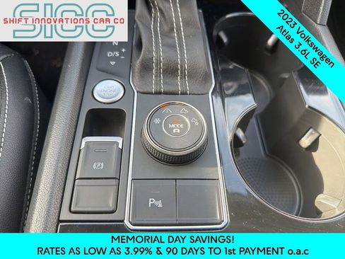 Used 2023 Volkswagen Atlas SE AWD/4WD image 16