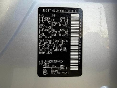 Used 2011 INFINITI QX56 4WD w/ Theater Pkg image 25