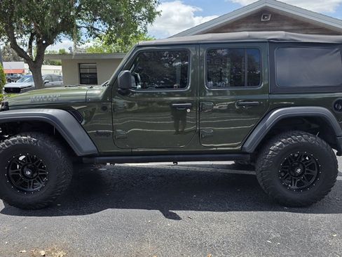 Used 2021 Jeep Wrangler Unlimited Sport AWD/4WD image 2