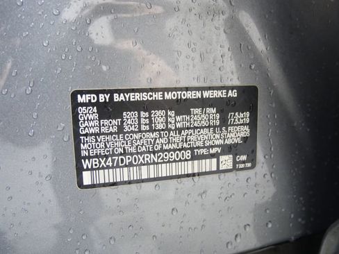 Certified 2024 BMW X3 sDrive30i w/ Convenience Package w/ZPA image 27