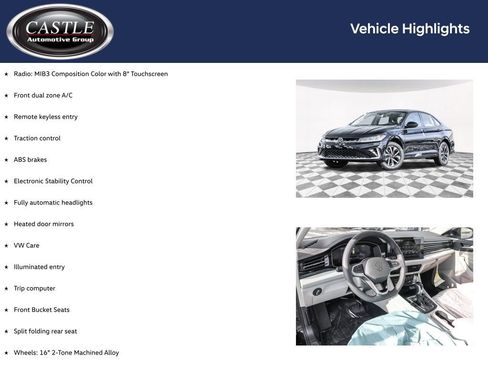 New 2026 Volkswagen Jetta S image 3