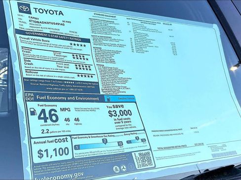 New 2026 Toyota Camry SE image 19