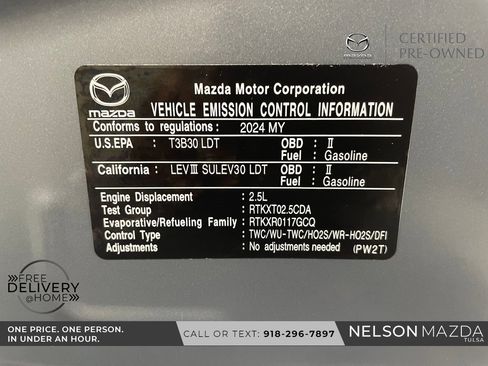 Certified 2024 MAZDA CX-5 Carbon Edition image 58
