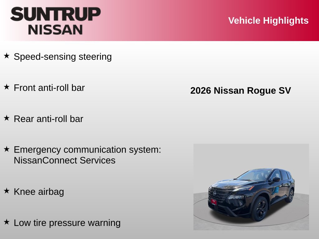 Used 2026 Nissan Rogue SV w/ Cold Weather Package FWD image 16