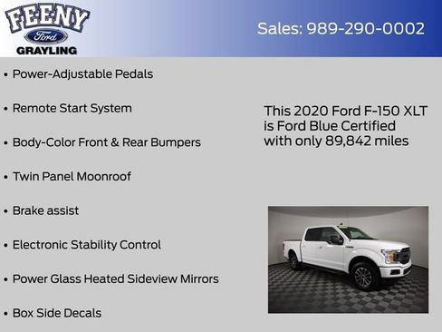 Used 2020 Ford F150 XLT w/ Equipment Group 302A Luxury AWD/4WD image 24
