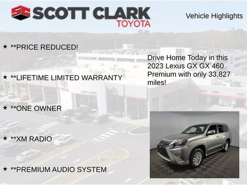 Used 2023 Lexus GX 460 Premium w/ Premium Package image 13