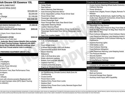 Used 2022 Buick Encore GX Essence w/ Experience Buick Package FWD image 6
